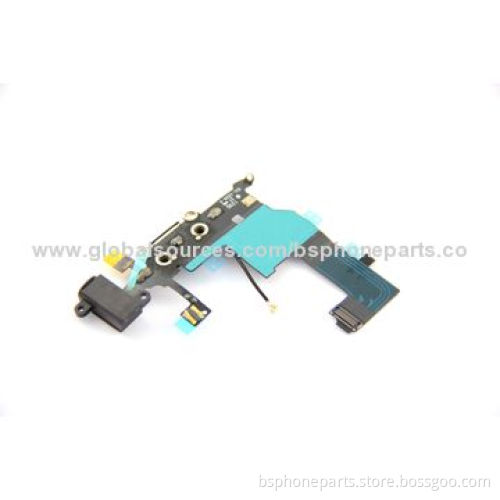 White Dock Connector Charging Port Ribbon Flex Cable for iPhone 5